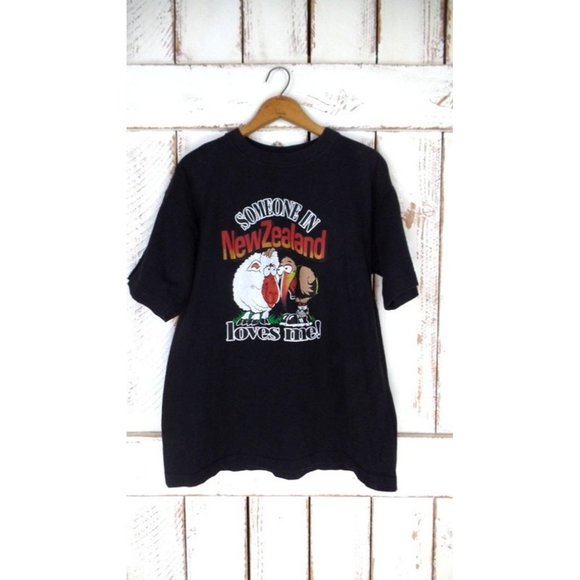 Black New Zealand t shirt - Picture 2 of 6